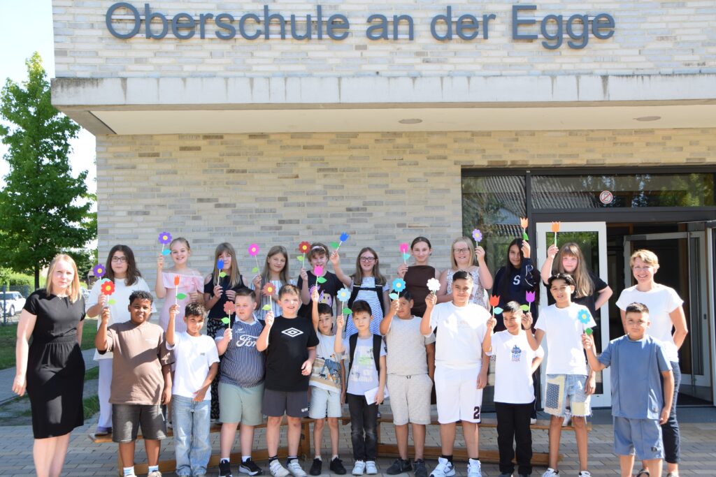 Klassenfoto der 5A
