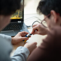 Arbeit am Mikrocontroller